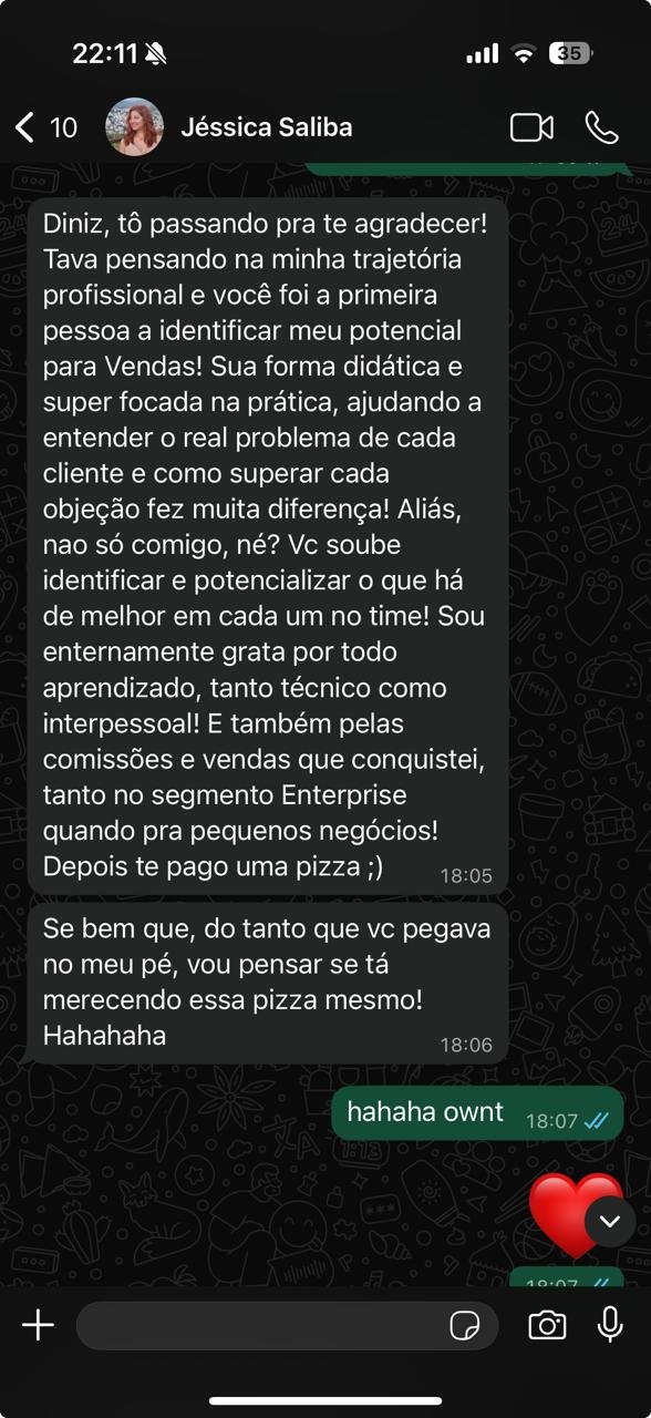 Depoimento da Jéssica Saliba